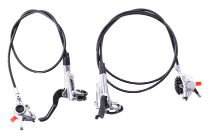 USED Shimano XTR BL/BR-M985 Hydraulic Disc Brake Set Levers and Calipers Silver