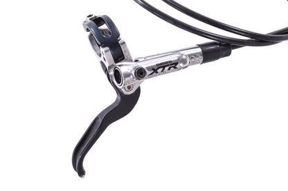 USED Shimano XTR BL/BR-M985 Hydraulic Disc Brake Set Levers and Calipers Silver