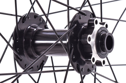 USED WTB KOM Trail i30 29" Boost Single Speed 6-Bolt Disc wheelset w/ 29x2.35" Tires + Tannus Armour