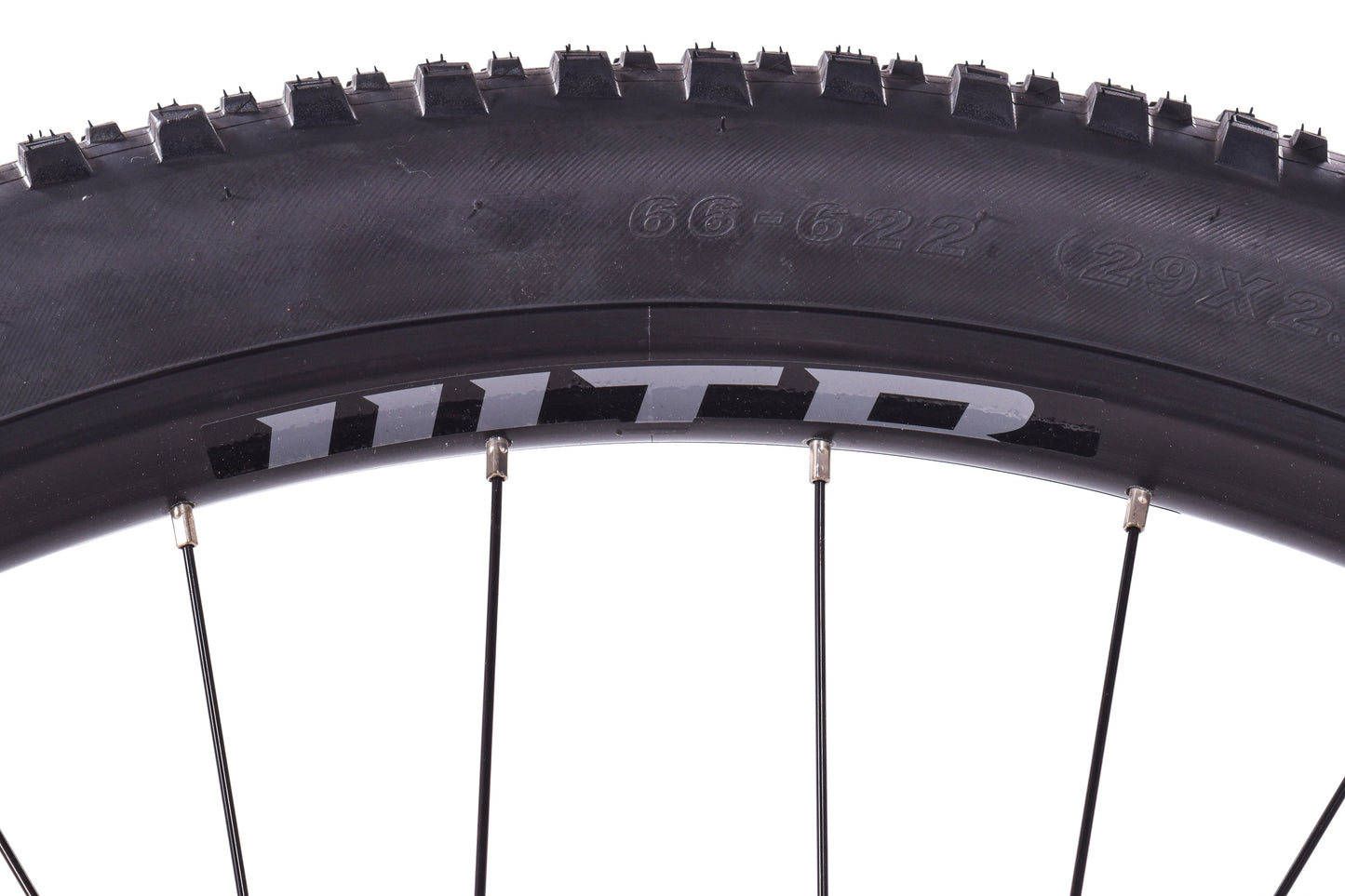 USED WTB KOM Trail i30 29" Boost Single Speed 6-Bolt Disc wheelset w/ 29x2.35" Tires + Tannus Armour
