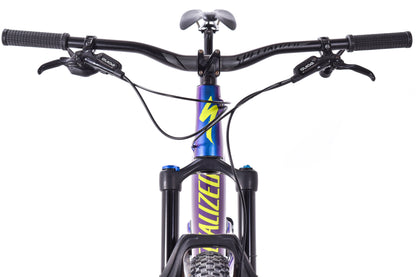 USED 2019 Specialized Stumpjumper Comp Carbon 29 XL FSR Mountain Bike SRAM GX/NX Eagle 1x12 Gloss Chameleon Blue / Purple