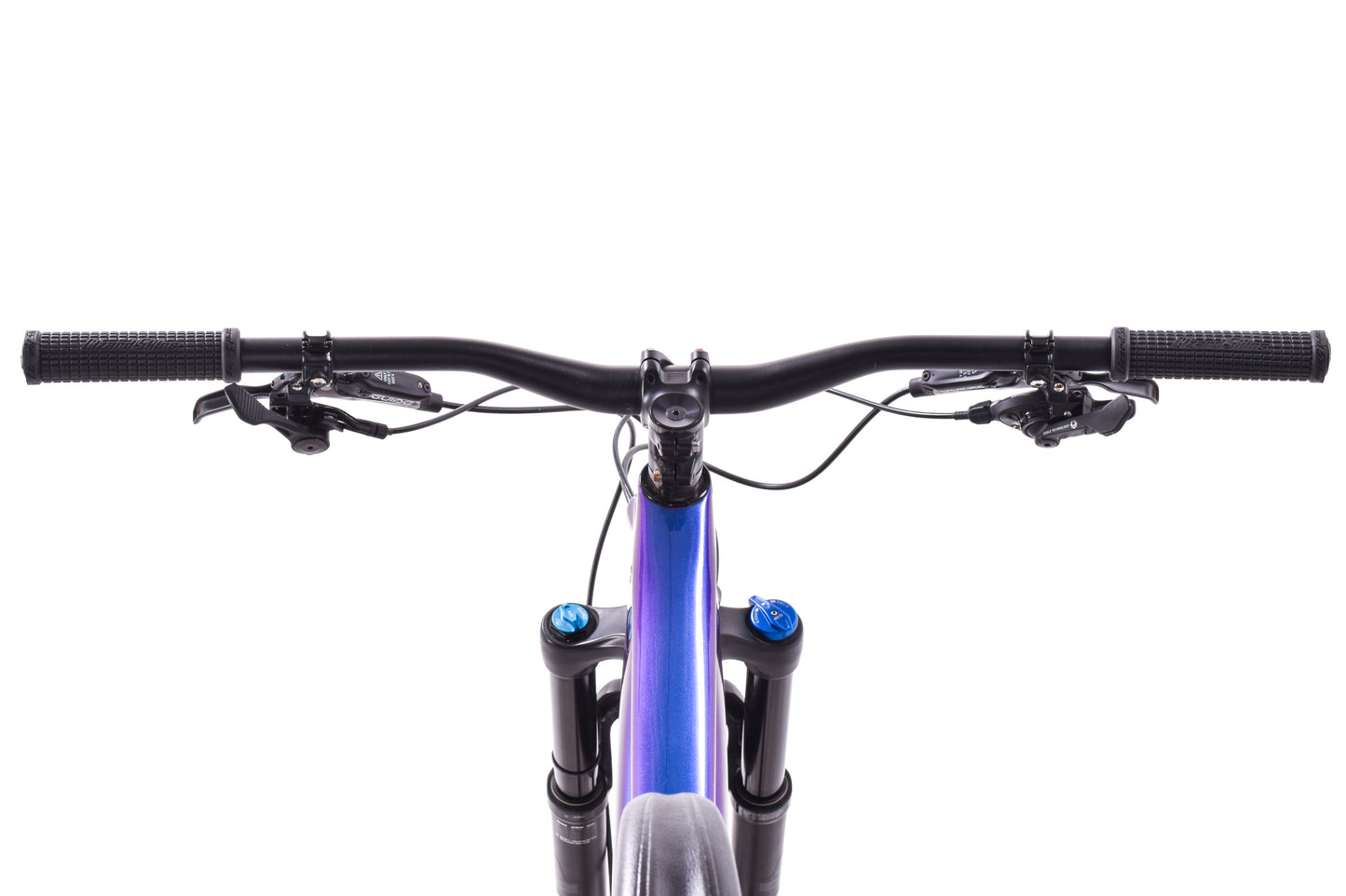 USED 2019 Specialized Stumpjumper Comp Carbon 29 XL FSR Mountain Bike SRAM GX/NX Eagle 1x12 Gloss Chameleon Blue / Purple