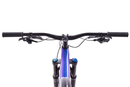USED 2019 Specialized Stumpjumper Comp Carbon 29 XL FSR Mountain Bike SRAM GX/NX Eagle 1x12 Gloss Chameleon Blue / Purple