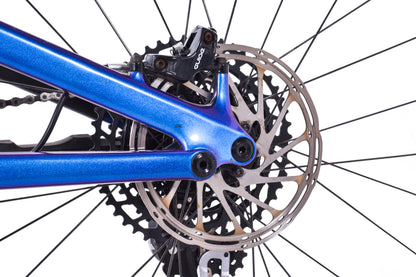 USED 2019 Specialized Stumpjumper Comp Carbon 29 XL FSR Mountain Bike SRAM GX/NX Eagle 1x12 Gloss Chameleon Blue / Purple
