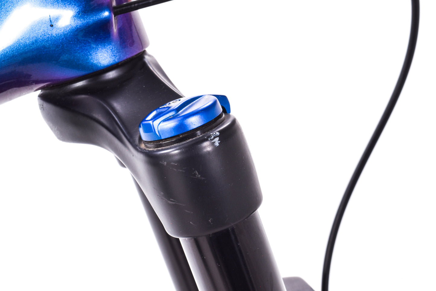 USED 2019 Specialized Stumpjumper Comp Carbon 29 XL FSR Mountain Bike SRAM GX/NX Eagle 1x12 Gloss Chameleon Blue / Purple
