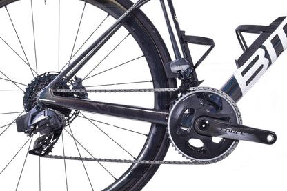 USED 2021 BMC Teammachine SLR One 54cm Carbon Road Bike SRAM Force AXS D1 2x12 Fulcrum Carbon Wheels