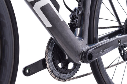 USED 2021 BMC Teammachine SLR One 54cm Carbon Road Bike SRAM Force AXS D1 2x12 Fulcrum Carbon Wheels