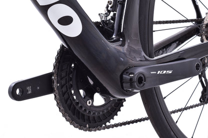 USED 2022 Cervélo Caledonia Carbon Road Bike 58cm Shimano 105 R7020 2x11-speed 700c Disc Black