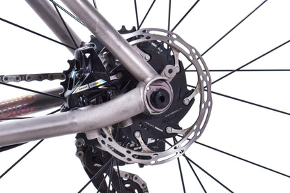 USED Moots Routt 45 52cm Titanium Gravel Bike SRAM Force AXS D2 Wide 2x12 ENVE 700C Carbon Wheels