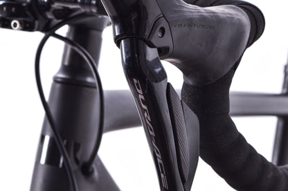 USED 2023 Specialized S-Works Aethos 52cm Road Bike Shimano Dura-Ace Di2 2x12 speed Zipp 303 Firecrest Carbon Wheels