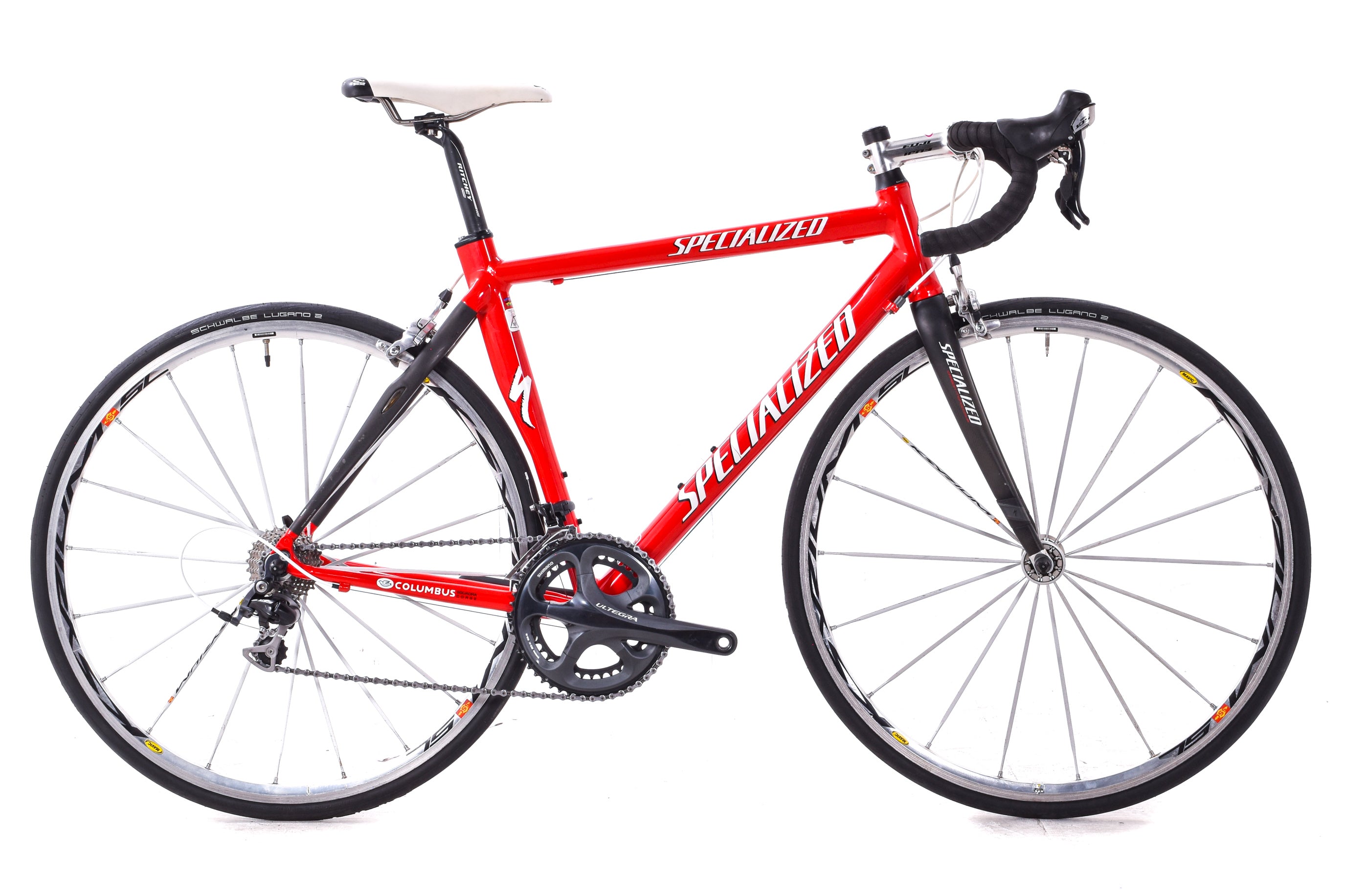 USED Specialized Allez M/L Carbon/Aluminum Road Bike Columbus Squadra