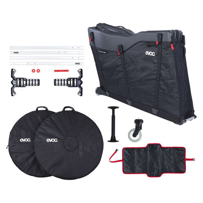 NEW EVOC Road Bike Bag Pro Travel Case, Black, 300L, 92x130x32