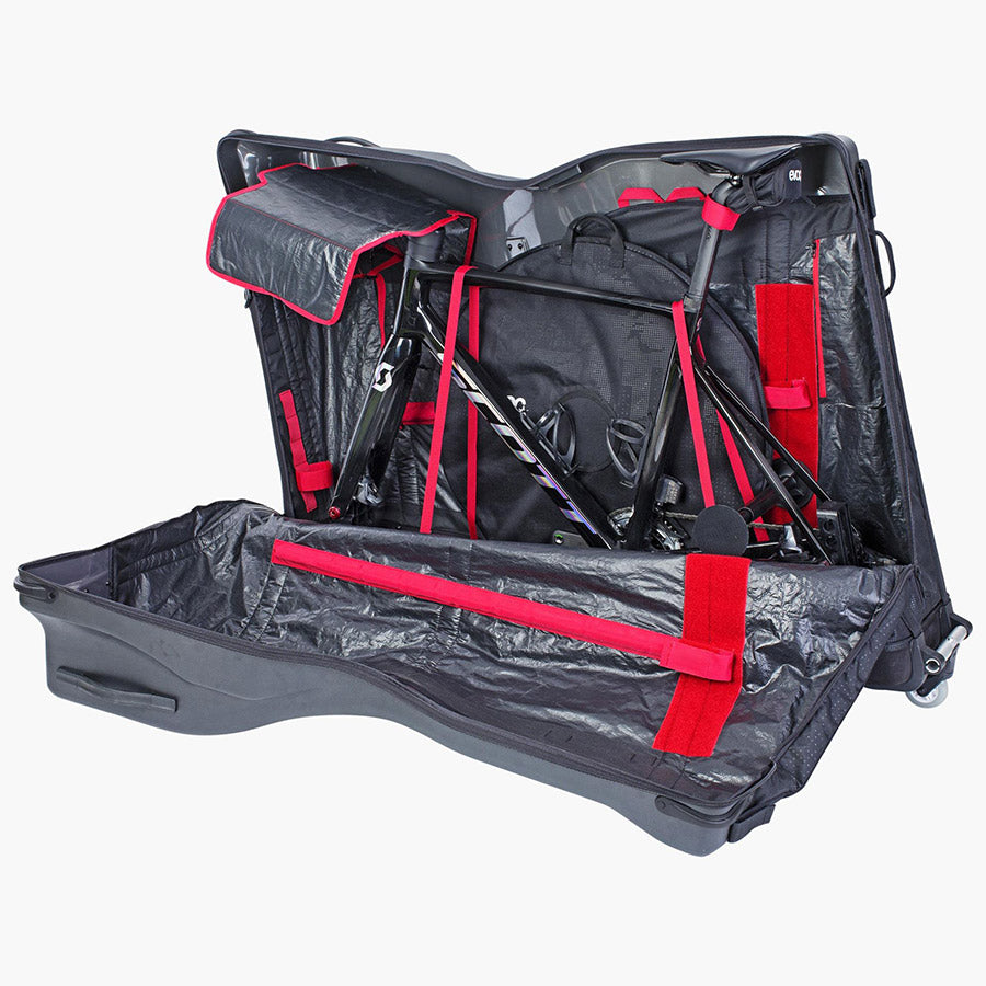 NEW EVOC Road Bike Bag Pro Travel Case, Black, 300L, 92x130x32