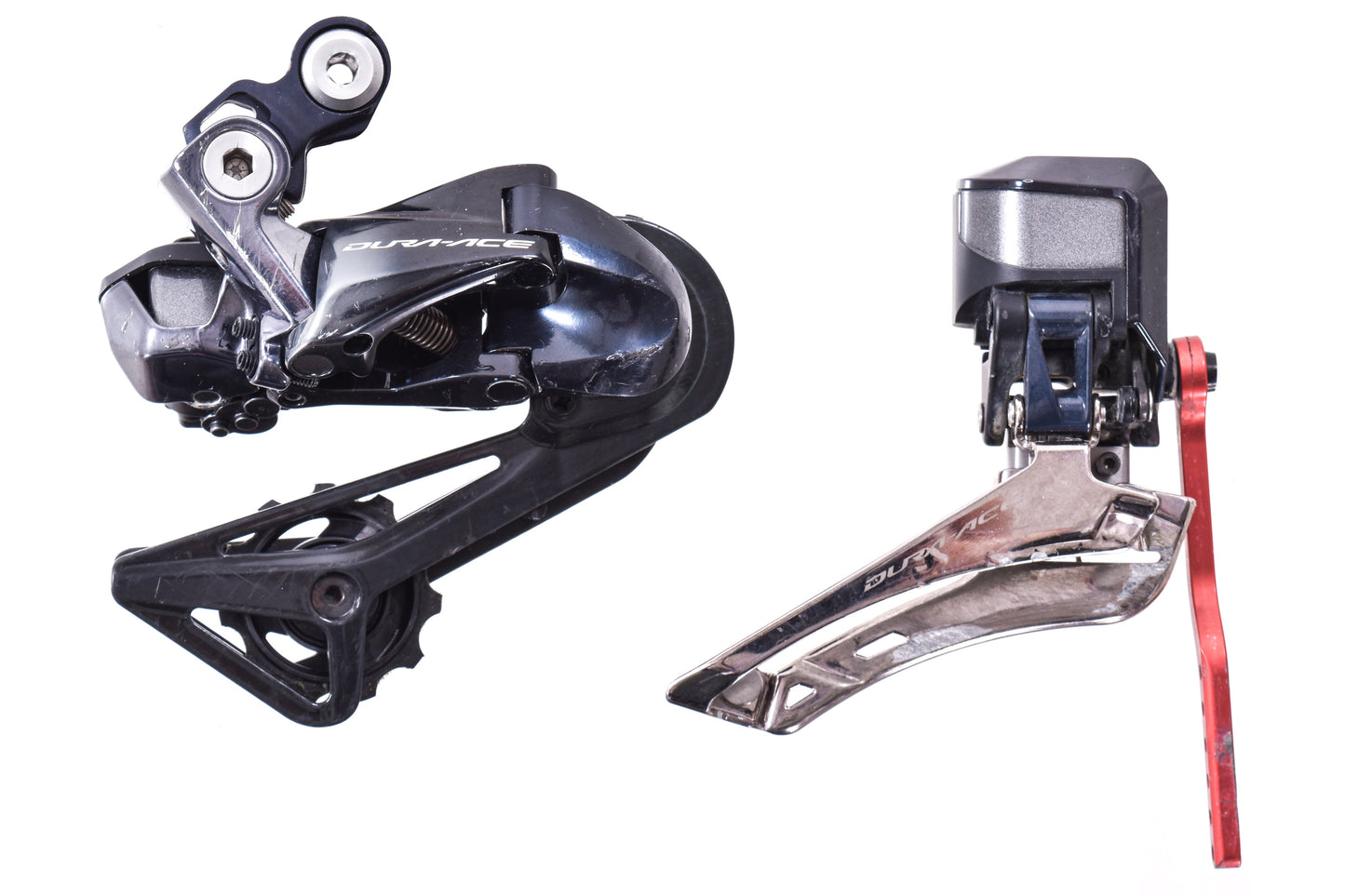 USED Shimano Dura-Ace Di2 R9170 Series 2x11 Hydraulic Electronic Road Groupset Shifters, Brake Calipers, Derailleurs, Battery R9100 R9150