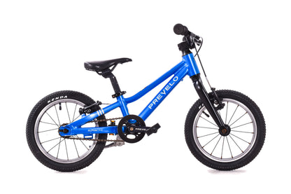 USED Prevelo Alpha One 14" Kids Bike Blue Single Speed Rim Brake