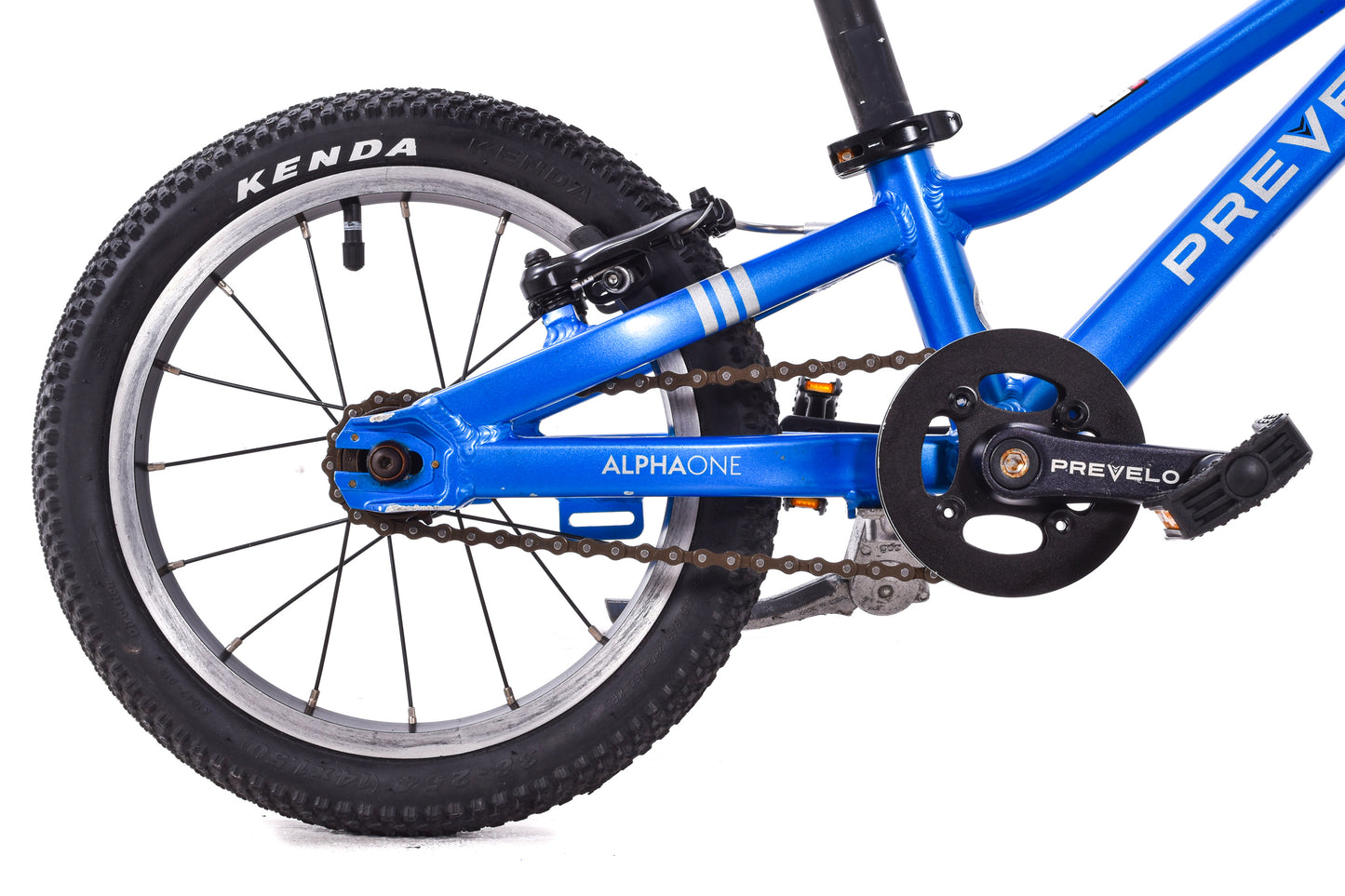 USED Prevelo Alpha One 14" Kids Bike Blue Single Speed Rim Brake