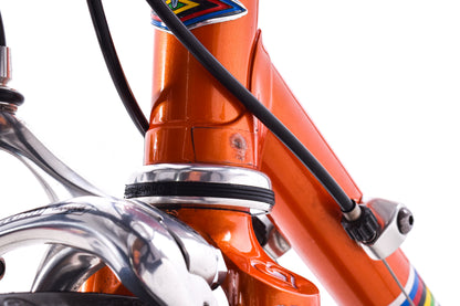 USED 2006 De Rosa Neo Primato 52cm Lugged Steel Road Bike Campagnolo Record 2x10 Speed Orange