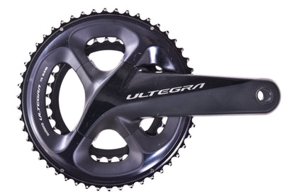 USED Shimano Ultegra FC-R8000 172.5mm 50/34T Compact Road Crankset 2x11 Speed