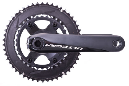 USED Shimano Ultegra FC-R8000 172.5mm 50/34T Compact Road Crankset 2x11 Speed
