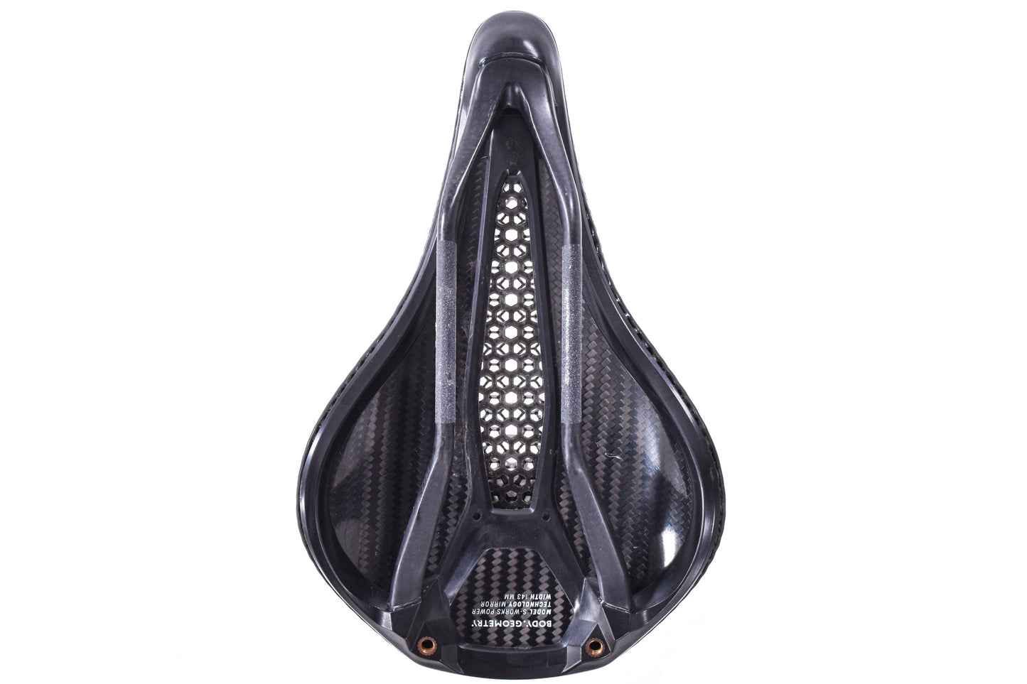 USED Specialized S-Works Power With Mirror Saddle 143mm Carbon Shell/Rail