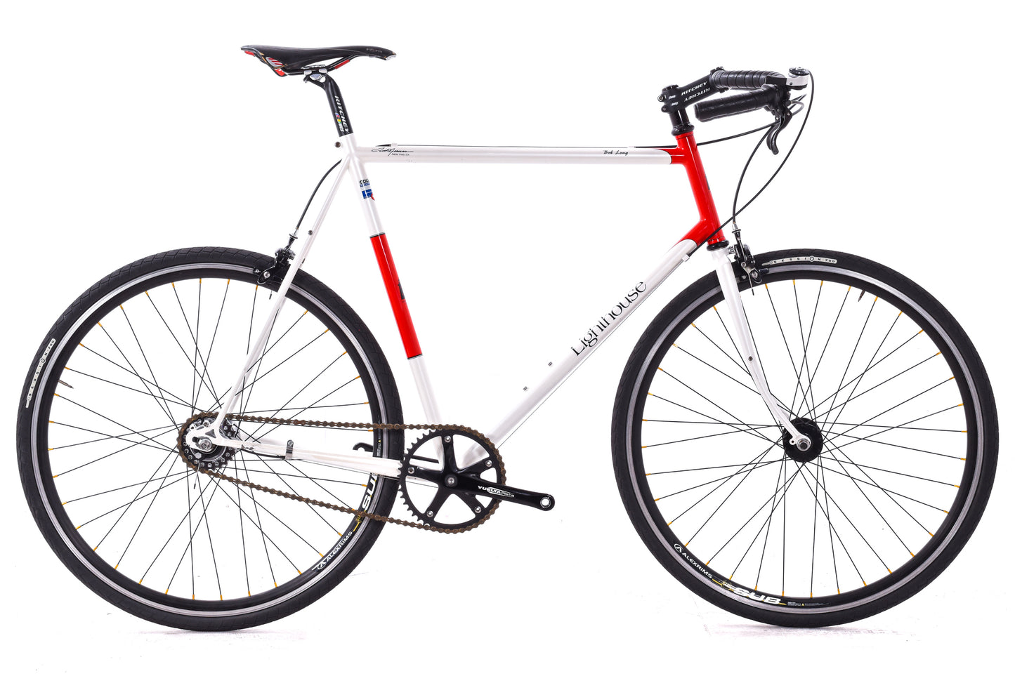 USED Lighthouse Custom Road Commuter Bike XXL Sturmey Archer 8 speed Internal Gear Joe Bell Tim Neenan