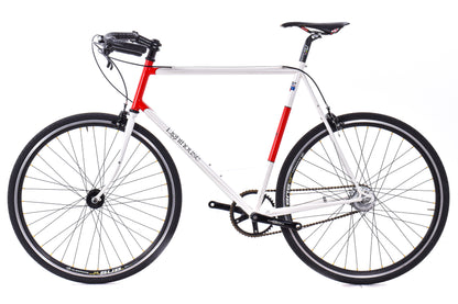 USED Lighthouse Custom Road Commuter Bike XXL Sturmey Archer 8 speed Internal Gear Joe Bell Tim Neenan