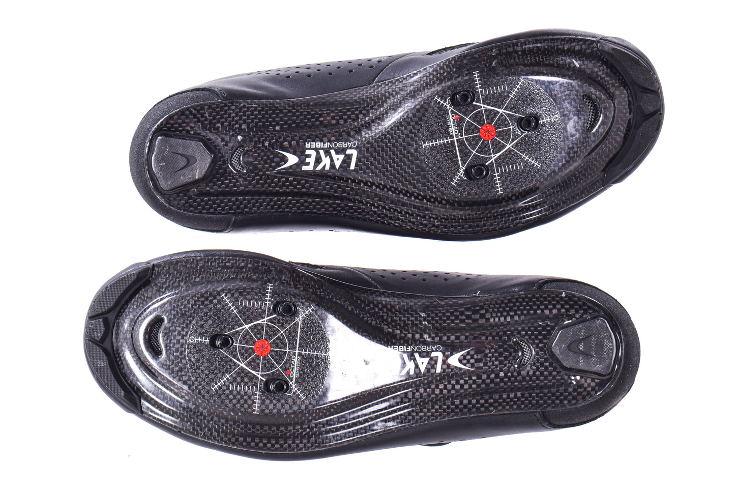 USED Lake CX239 Road Cycling Shoe Regular 42.5 EU Black/Black