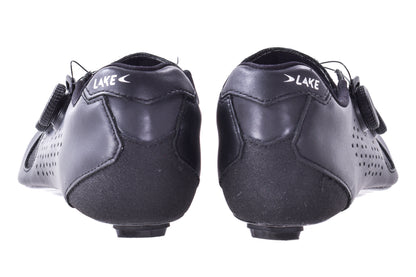 USED Lake CX239 Road Cycling Shoe Regular 42.5 EU Black/Black