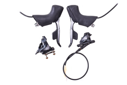 USED SRAM Force eTap AXS D1 Road Shifters / Flat Mount Hydraulic Brake Calipers 12 Speed