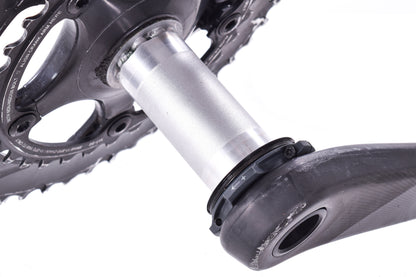 USED SRAM Red 22 / eTap Carbon Road Crankset 172.5mm 50/34T 110mm BCD 2x11 speed BB/PF30