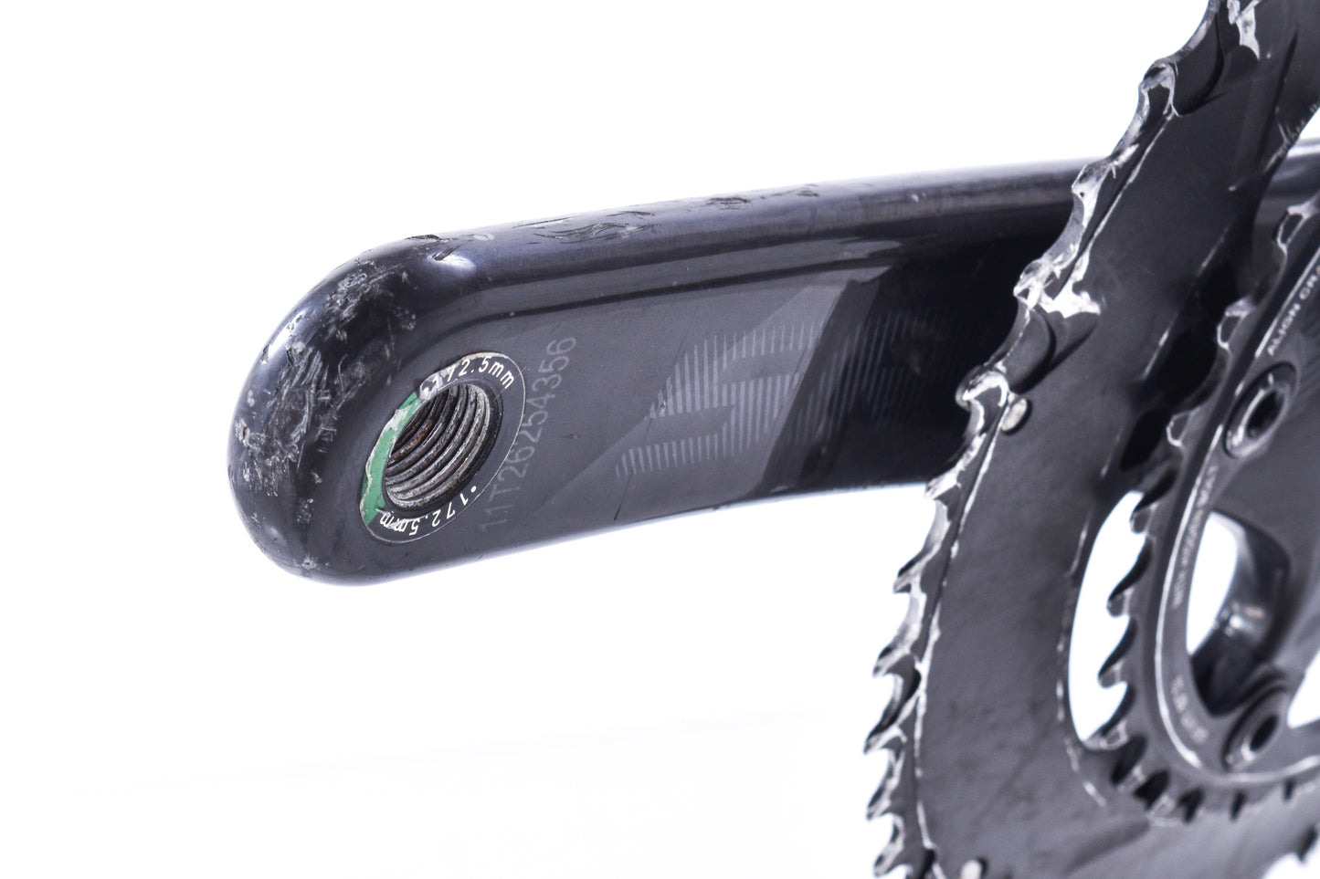 USED SRAM Red 22 / eTap Carbon Road Crankset 172.5mm 50/34T 110mm BCD 2x11 speed BB/PF30