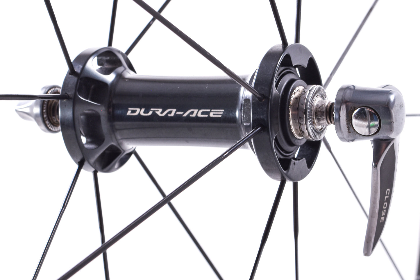 USED Shimano Dura-Ace WH-9000 C24 700C Carbon/Alloy Road Wheelset Rim Brake