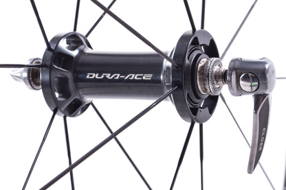 USED Shimano Dura-Ace WH-9000 C24 700C Carbon/Alloy Road Wheelset Rim Brake