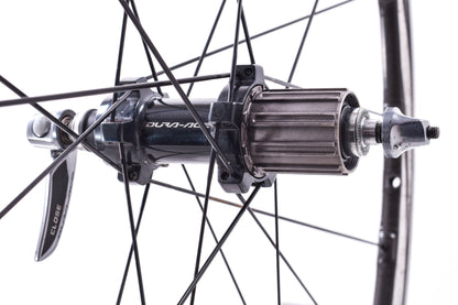 USED Shimano Dura-Ace WH-9000 C24 700C Carbon/Alloy Road Wheelset Rim Brake