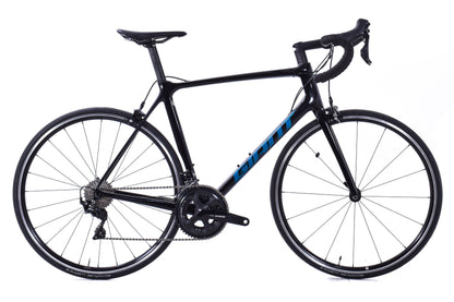 USED Giant TCR Advanced 2 Pro Compact Large Carbon Road Bike Shimano 105 2x11 speed Rim Brake
