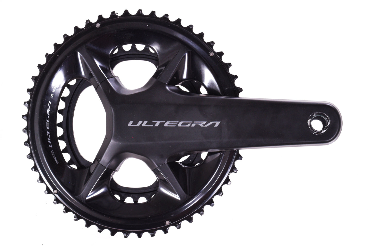 USED Shimano Ultegra FC-R8100 Crankset 52/36t 170mm w/left side 4iiii Precision 3+ Power Meter