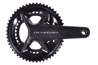 USED Shimano Ultegra FC-R8100 Crankset 52/36t 170mm w/left side 4iiii Precision 3+ Power Meter