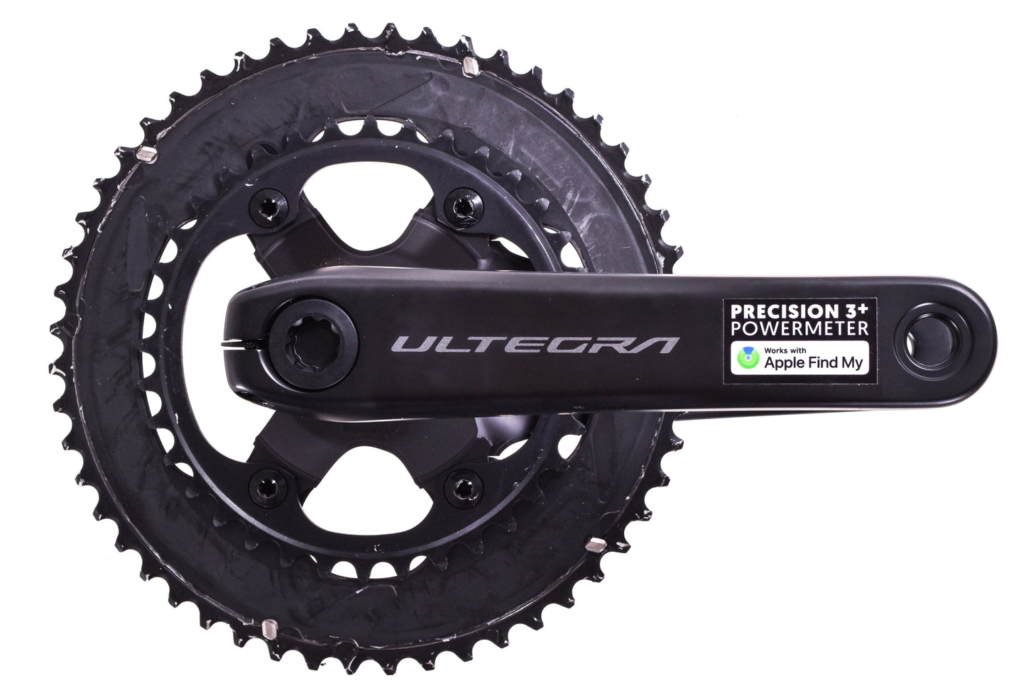 USED Shimano Ultegra FC-R8100 Crankset 52/36t 170mm w/left side 4iiii Precision 3+ Power Meter