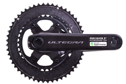 USED Shimano Ultegra FC-R8100 Crankset 52/36t 170mm w/left side 4iiii Precision 3+ Power Meter