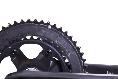 USED Shimano Ultegra FC-R8100 Crankset 52/36t 170mm w/left side 4iiii Precision 3+ Power Meter