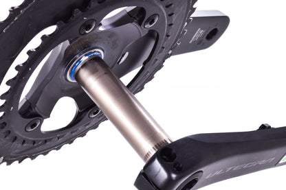 USED Shimano Ultegra FC-R8100 Crankset 52/36t 170mm w/left side 4iiii Precision 3+ Power Meter