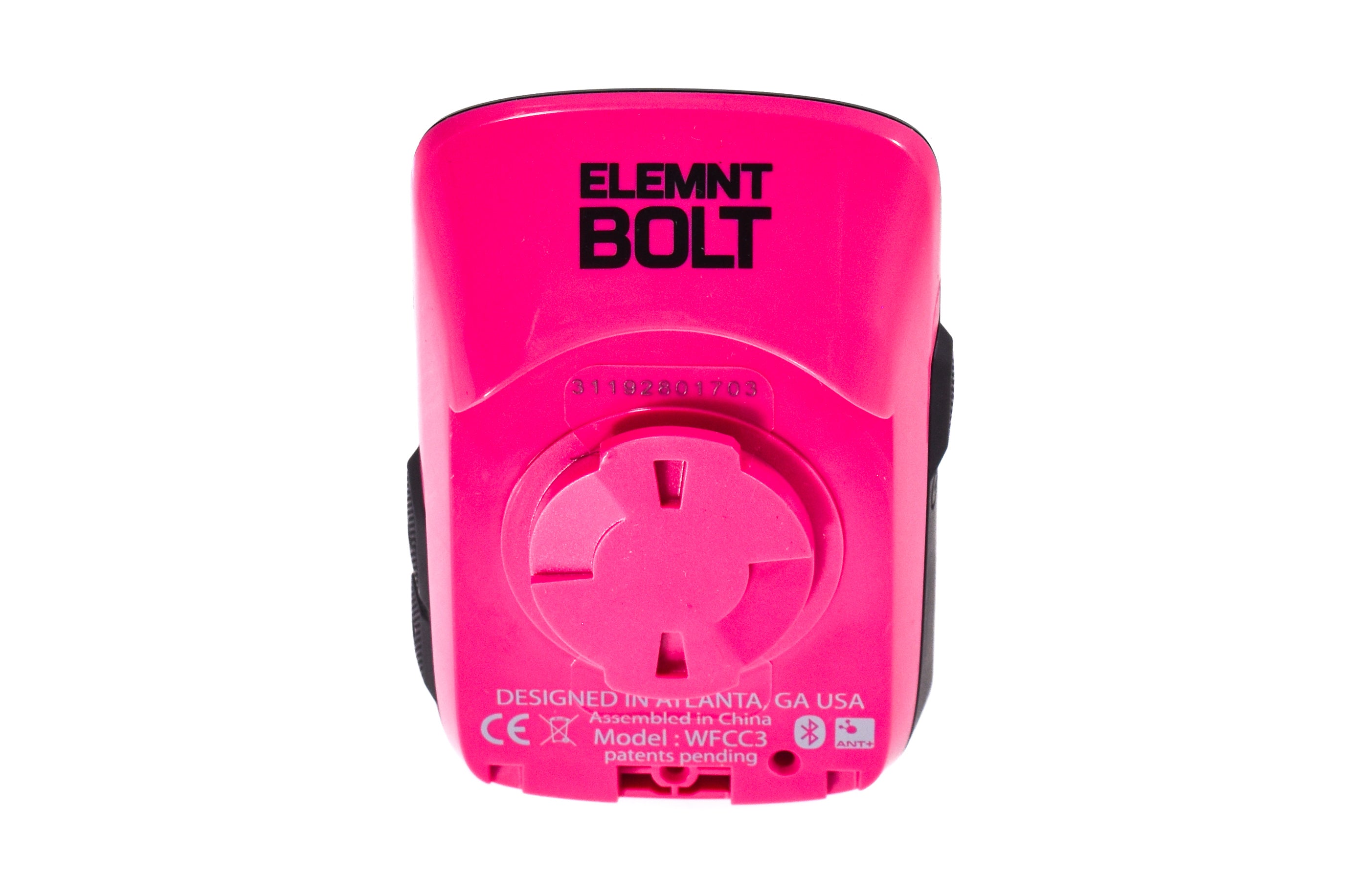 USED WAHOO ELEMNT BOLT V1 Cycling Computer Pink WFCC3 GPS