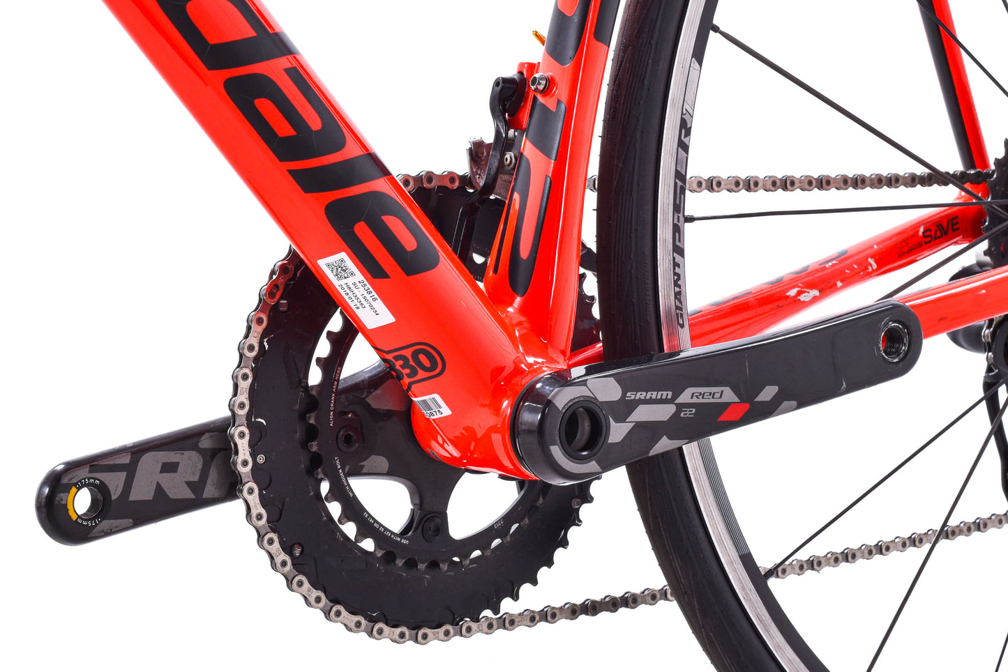 USED 2016 Cannondale CAAD12 56cm Alloy Road Bike SRAM Red/Force/Rival 2x11 speed rim brake Red/Black