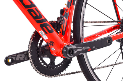 USED 2016 Cannondale CAAD12 56cm Alloy Road Bike SRAM Red/Force/Rival 2x11 speed rim brake Red/Black