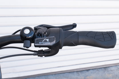 NEW* Riese & Muller Nevo5 Vario Core T 45cm, Slate Grey Step-Thru Hybrid eBike - Floor Model