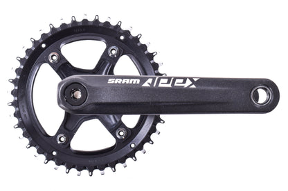 USED SRAM Apex 1 1x11 speed Mechanical Groupset Shifters, Derailleur, 11-42t cassette, Tektro Brakes, 170mm Crank