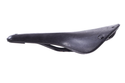USED Brooks England Cambium C17 Carved Rubber Saddle Black All-Weather