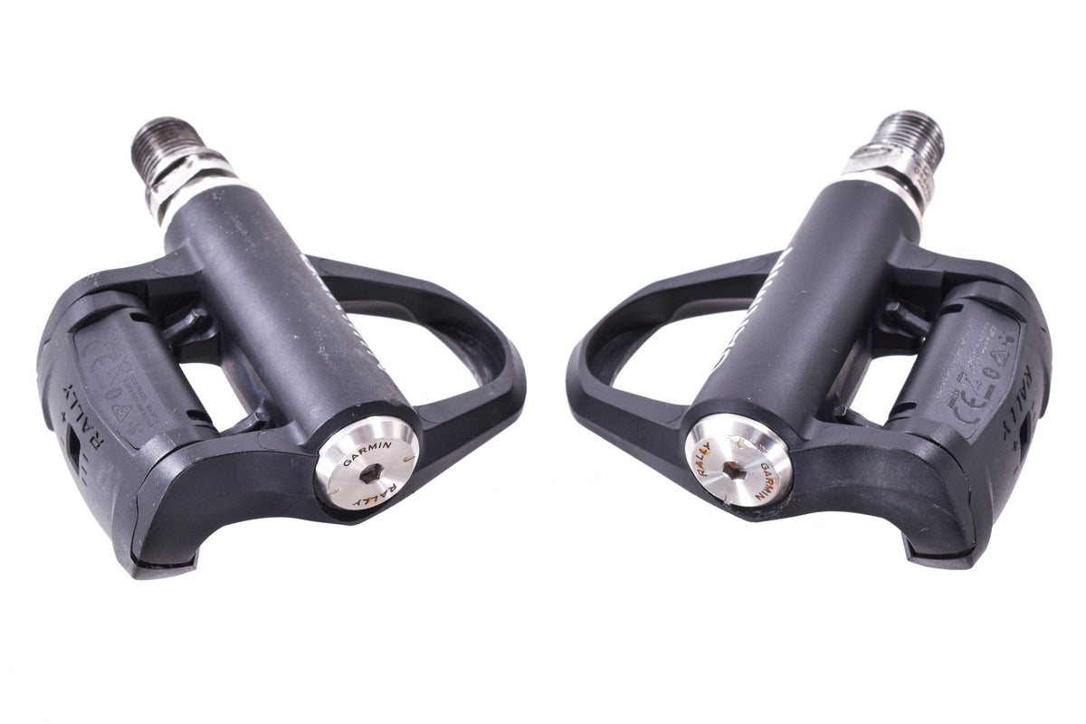 USED Garmin Rally RK Pedals with Power Meter Shimano SPD-SL Compatible ...