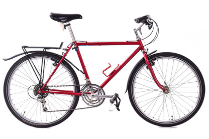 USED AS IS 1980's Vintage Ritchey Mountain Bike 18" Steel Shimano Deer Head 3x6 speed Sun Tour Cycling Phil Wood Bullmoose Bar Red