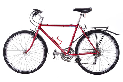 USED AS IS 1980's Vintage Ritchey Mountain Bike 18" Steel Shimano Deer Head 3x6 speed Sun Tour Cycling Phil Wood Bullmoose Bar Red